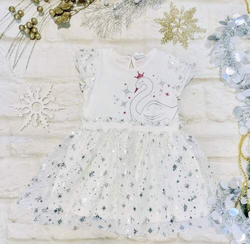 Платье нарядное снежинка