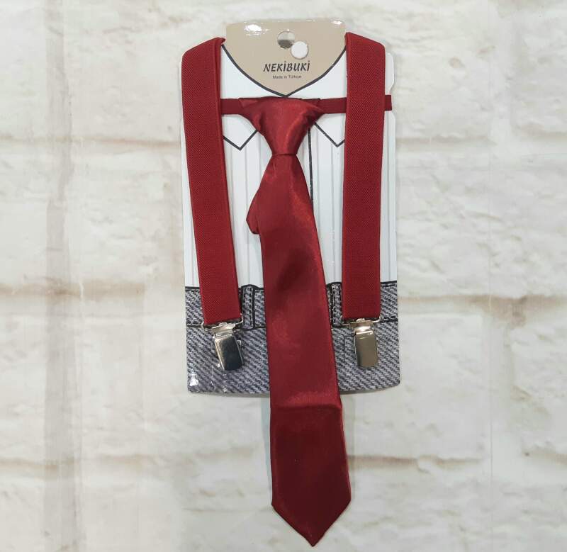 Набор подтяжки + галстук